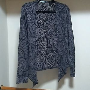 Women's see-through blouse.